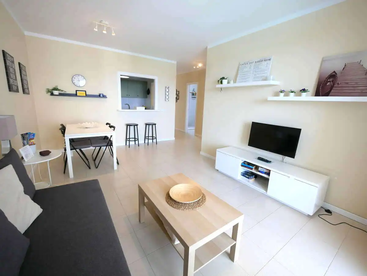 Sala d'estar de Apartament en venda en Teguise amb Terrassa, Moblat i Piscina comunitària