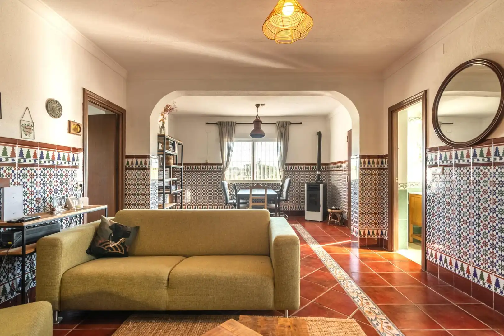 Sala de estar de Finca rústica en venta en Lepe con Calefacción, Jardín privado y Terraza