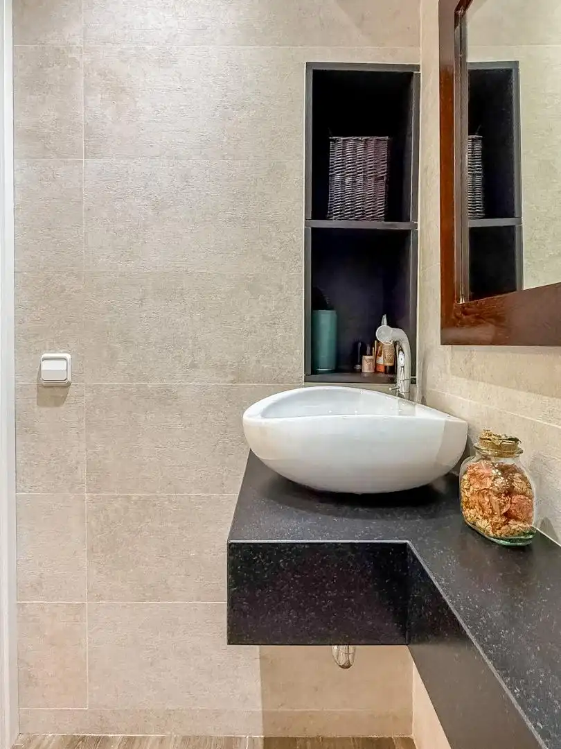 Baño de Finca rústica en venta en Calonge i Sant Antoni con Calefacción y Jardín privado