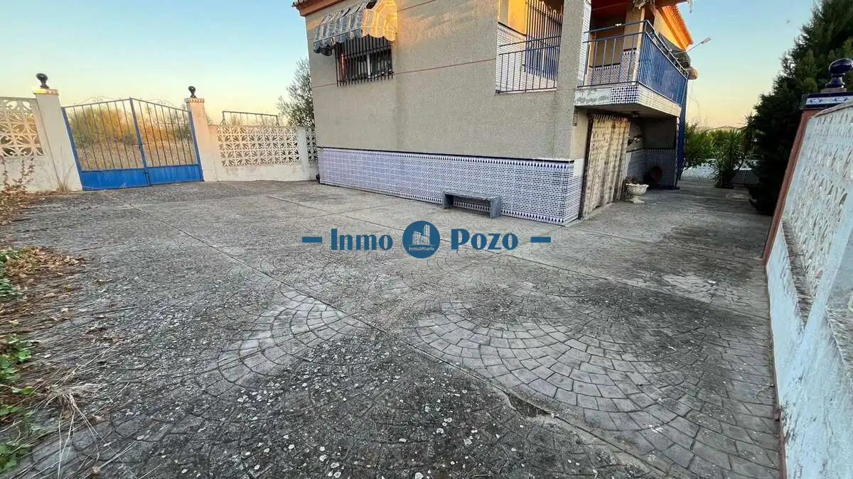 Exterior view of Houses for sale in Alange  with Private garden, Storage room and Swimming Pool