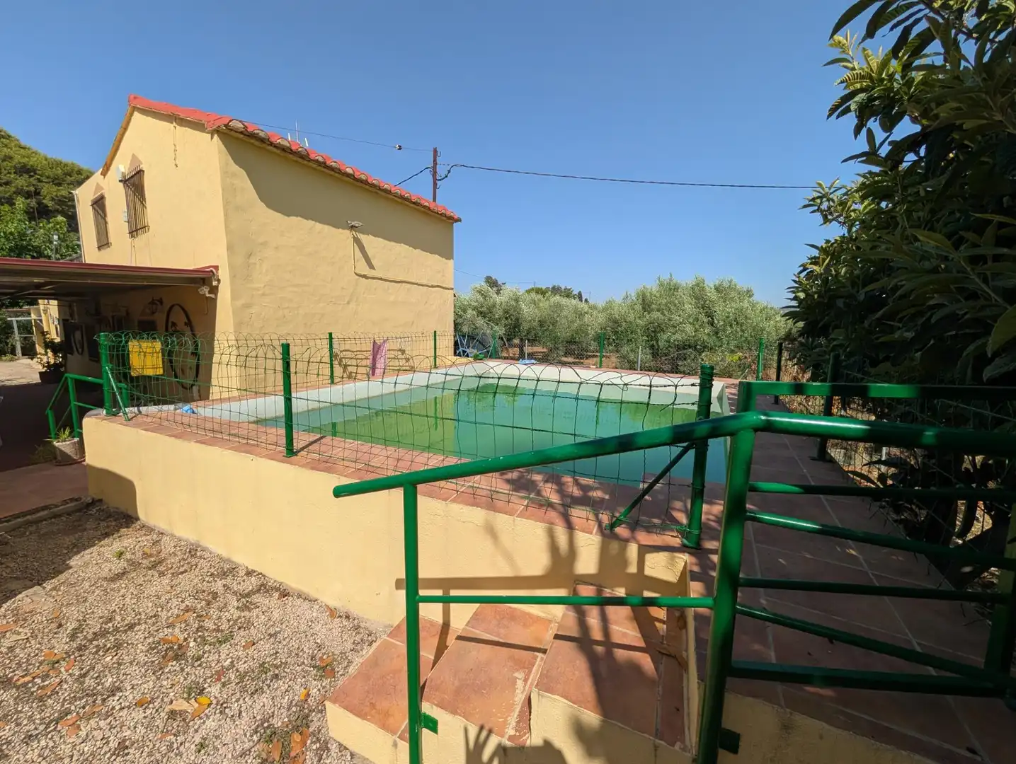 Piscina de Finca rústica en venta en Alcanar