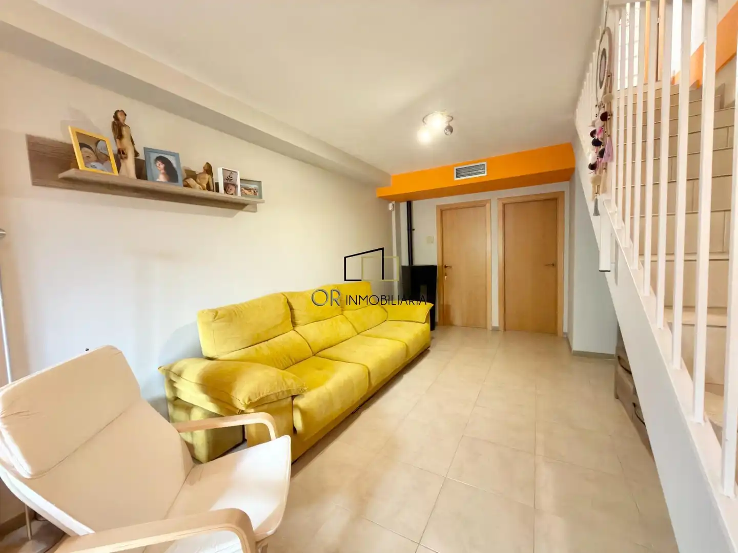 Sala d'estar de Pis en venda en El Pla del Penedès amb Aire condicionat, Calefacció i Terrassa