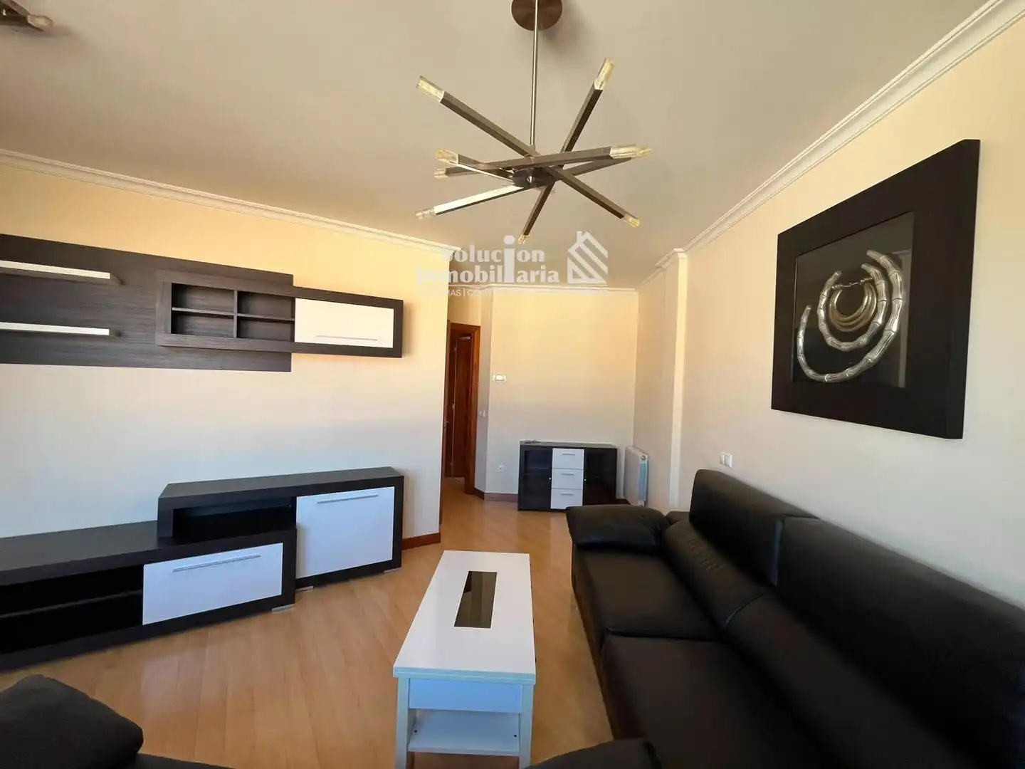 Living room of Flat for sale in Moriscos  with Heating, Storage room and Furnished