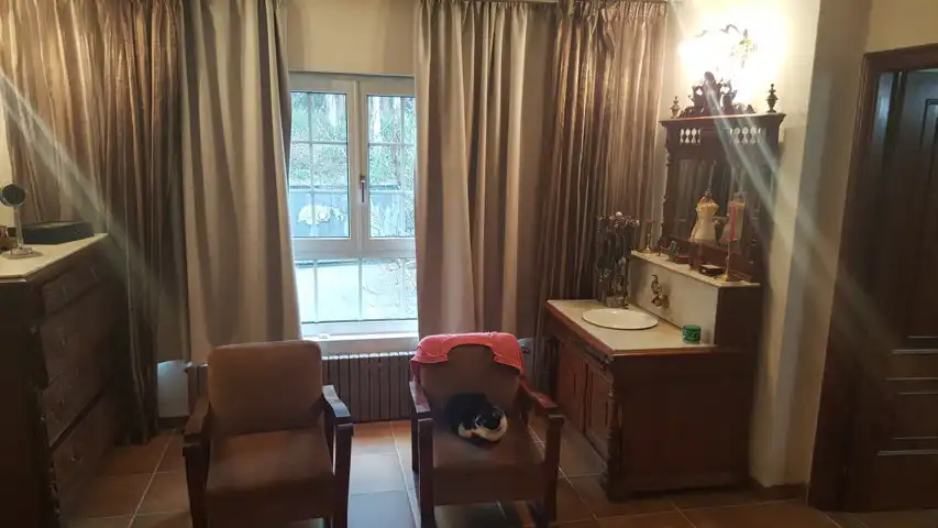 Sala de estar de Casa o chalet en venta en Pontevedra Capital  con Calefacción, Jardín privado y Terraza