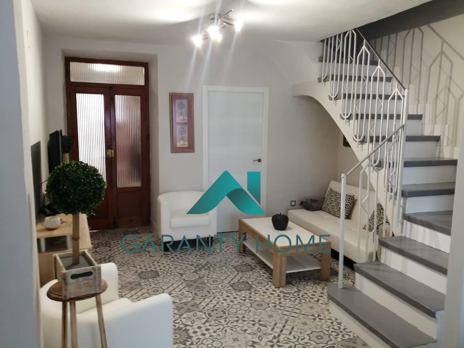 Sala d'estar de Casa o xalet en venda en Rute amb Aire condicionat i Moblat