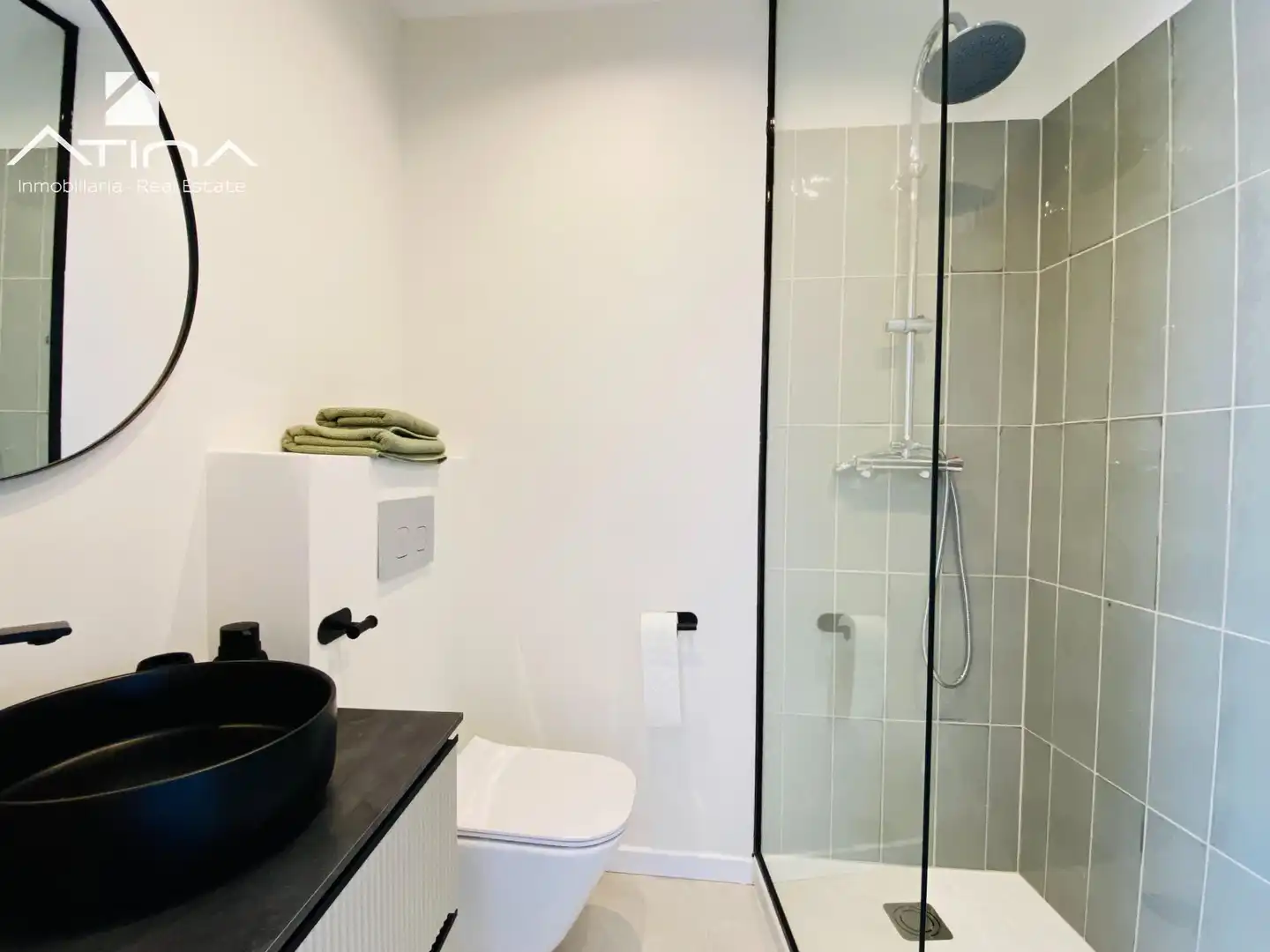 Baño de Dúplex en venta en Jávea / Xàbia con Calefacción, Terraza y Amueblado