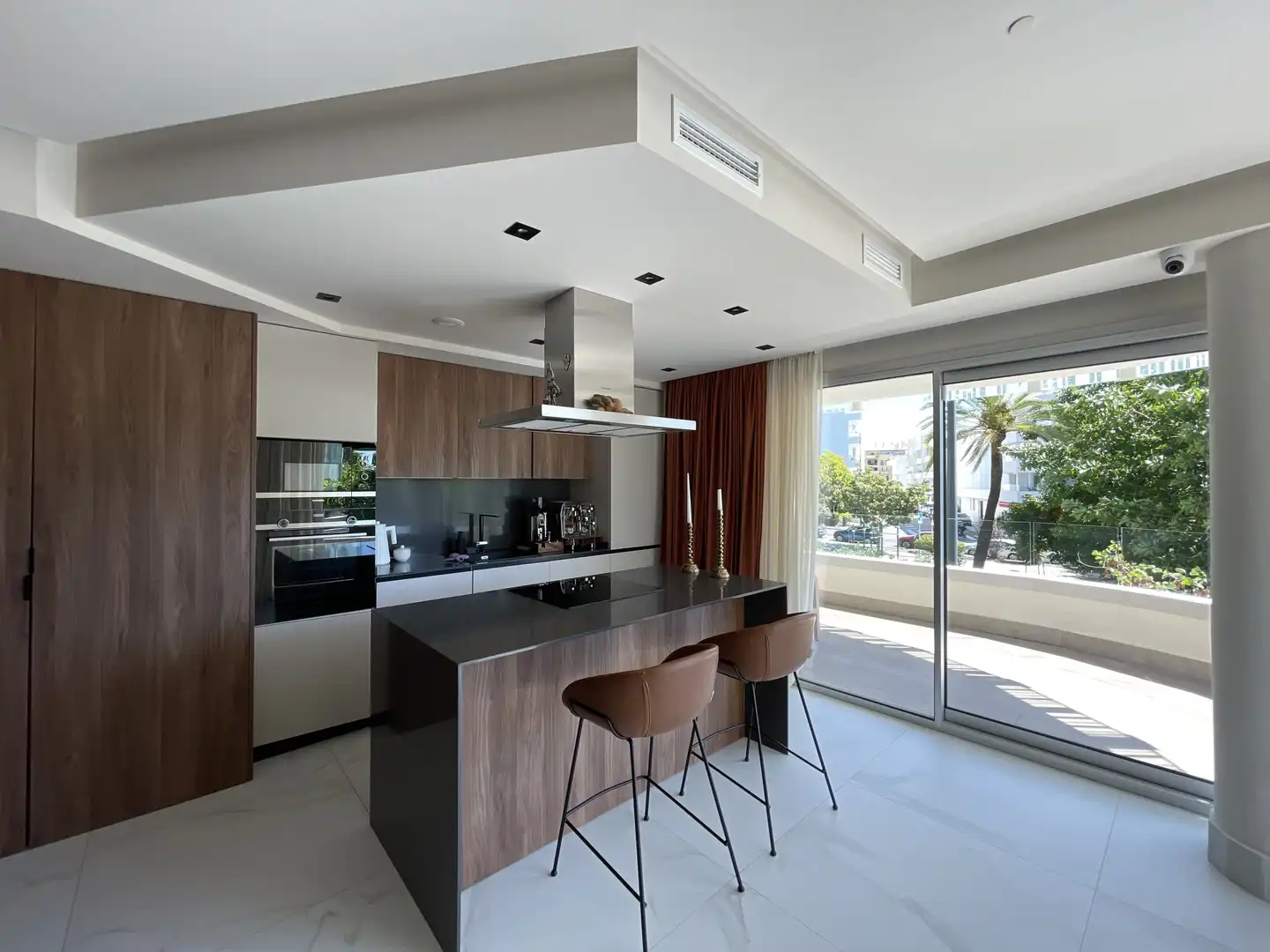 Kitchen of Apartments for rent in Marbella  with Air Conditioner, Terrace and Storage room