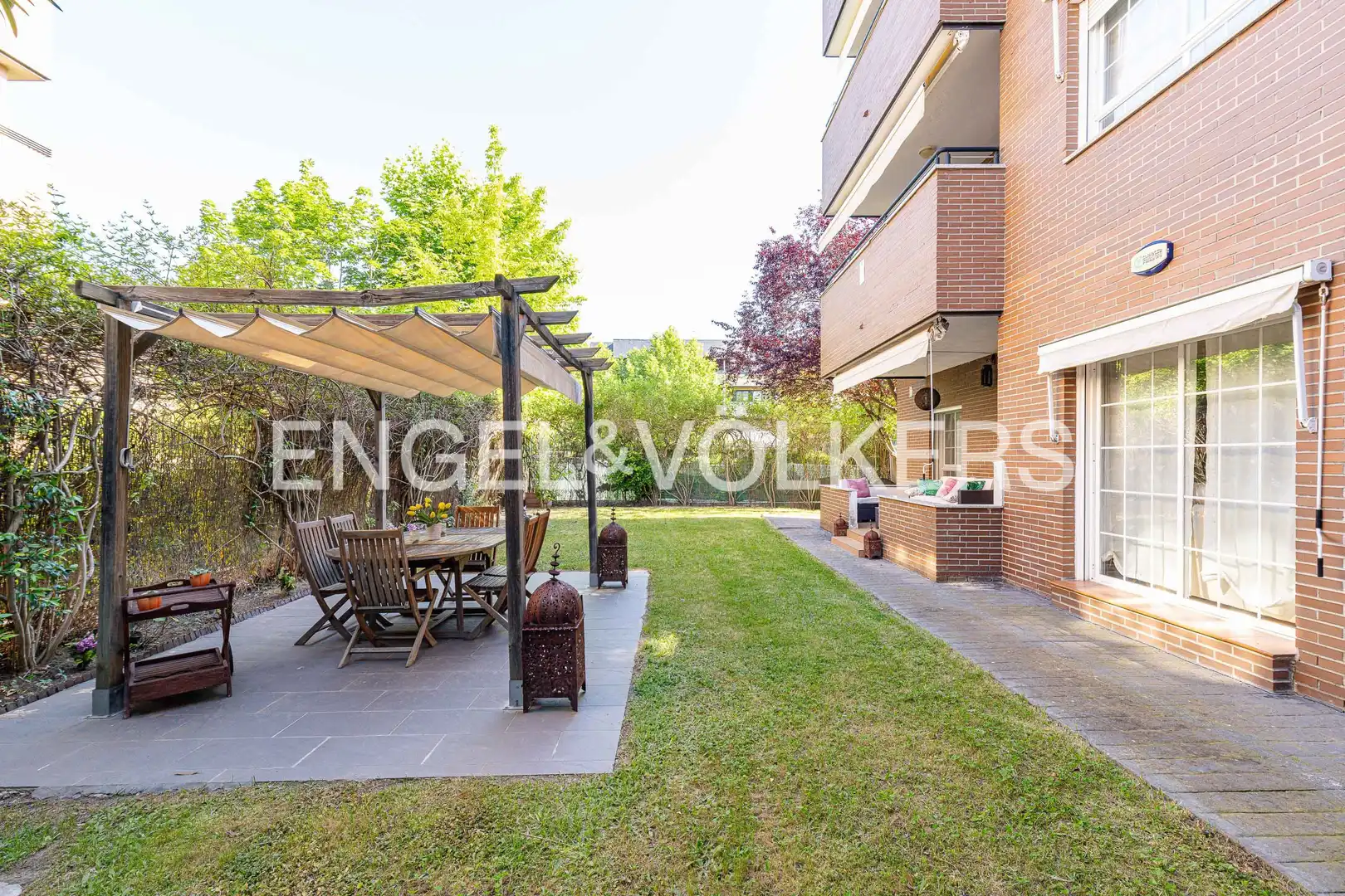 Terrasse von Wohnung zum Verkauf in Majadahonda mit Heizung, Privatgarten und Parkett