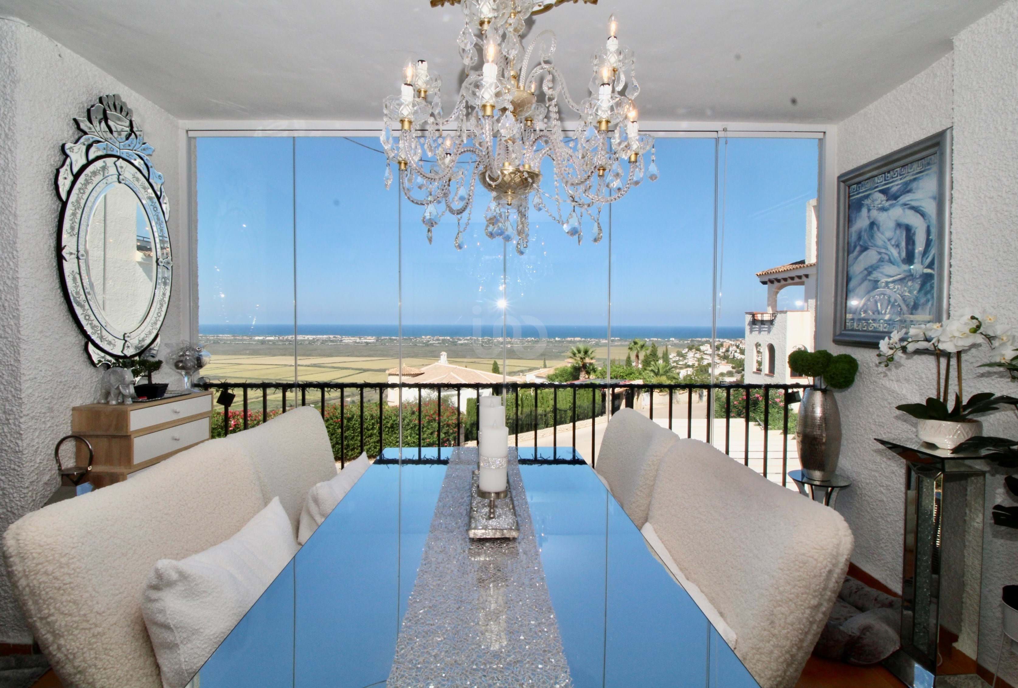 Dining room of Flat for sale in Pego  with Air Conditioner, Terrace and Swimming Pool