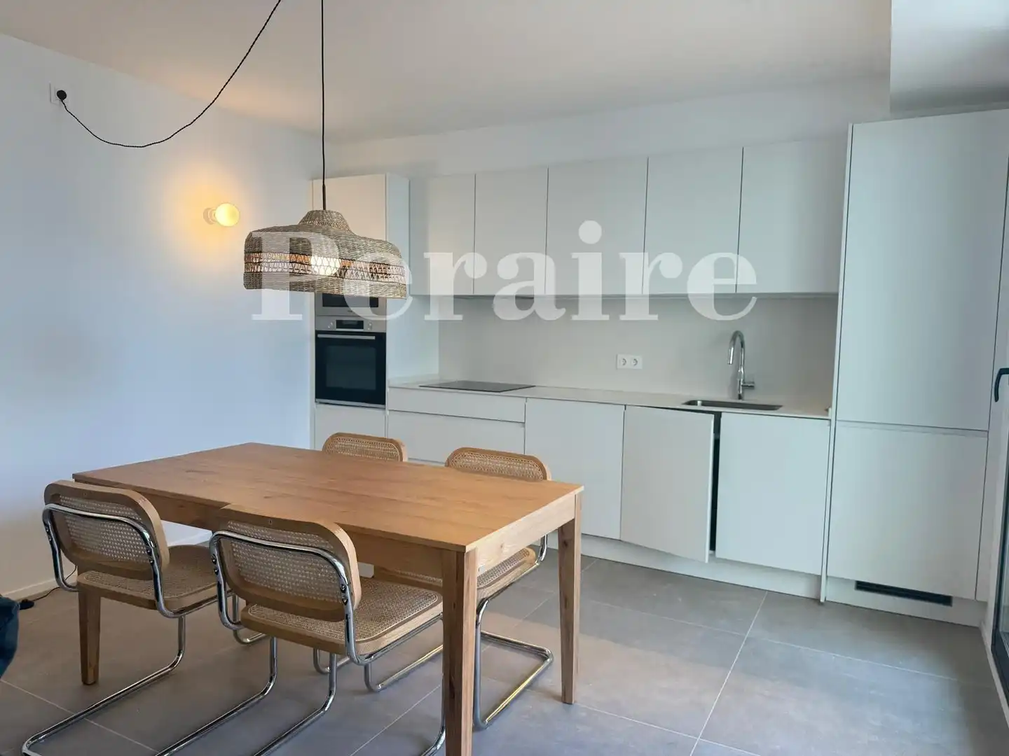 Cuina de Casa o xalet de lloguer en Badalona amb Aire condicionat, Calefacció i Parquet