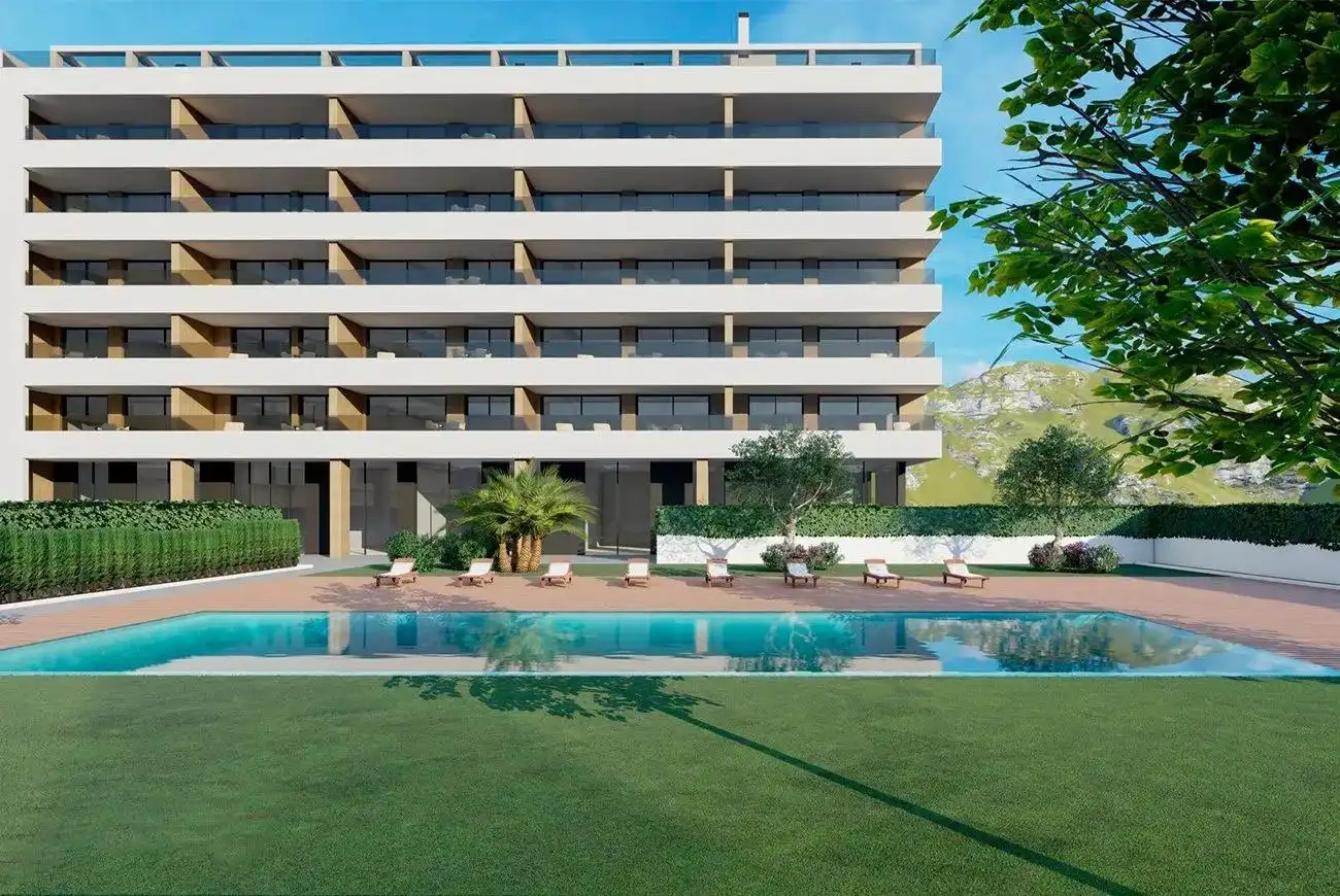 Vista exterior de Ático en venta en Villajoyosa / La Vila Joiosa con Aire acondicionado, Calefacción y Jardín privado