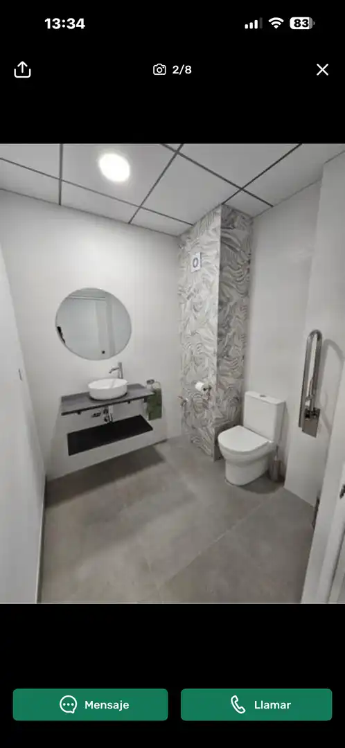 Baño de Local de alquiler en Elche / Elx con Aire acondicionado