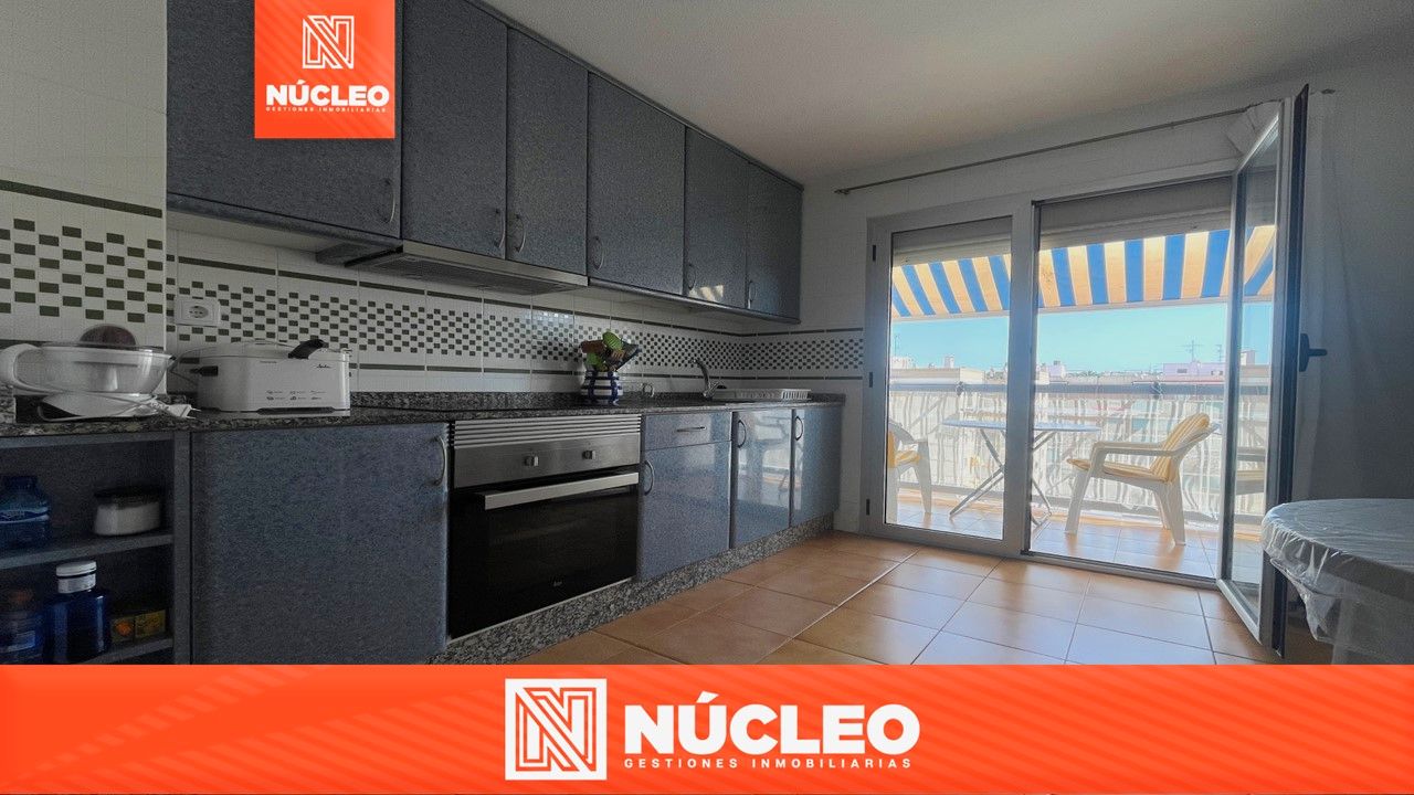 Kitchen of Flat for sale in Santa Pola  with Air Conditioner, Terrace and Furnished