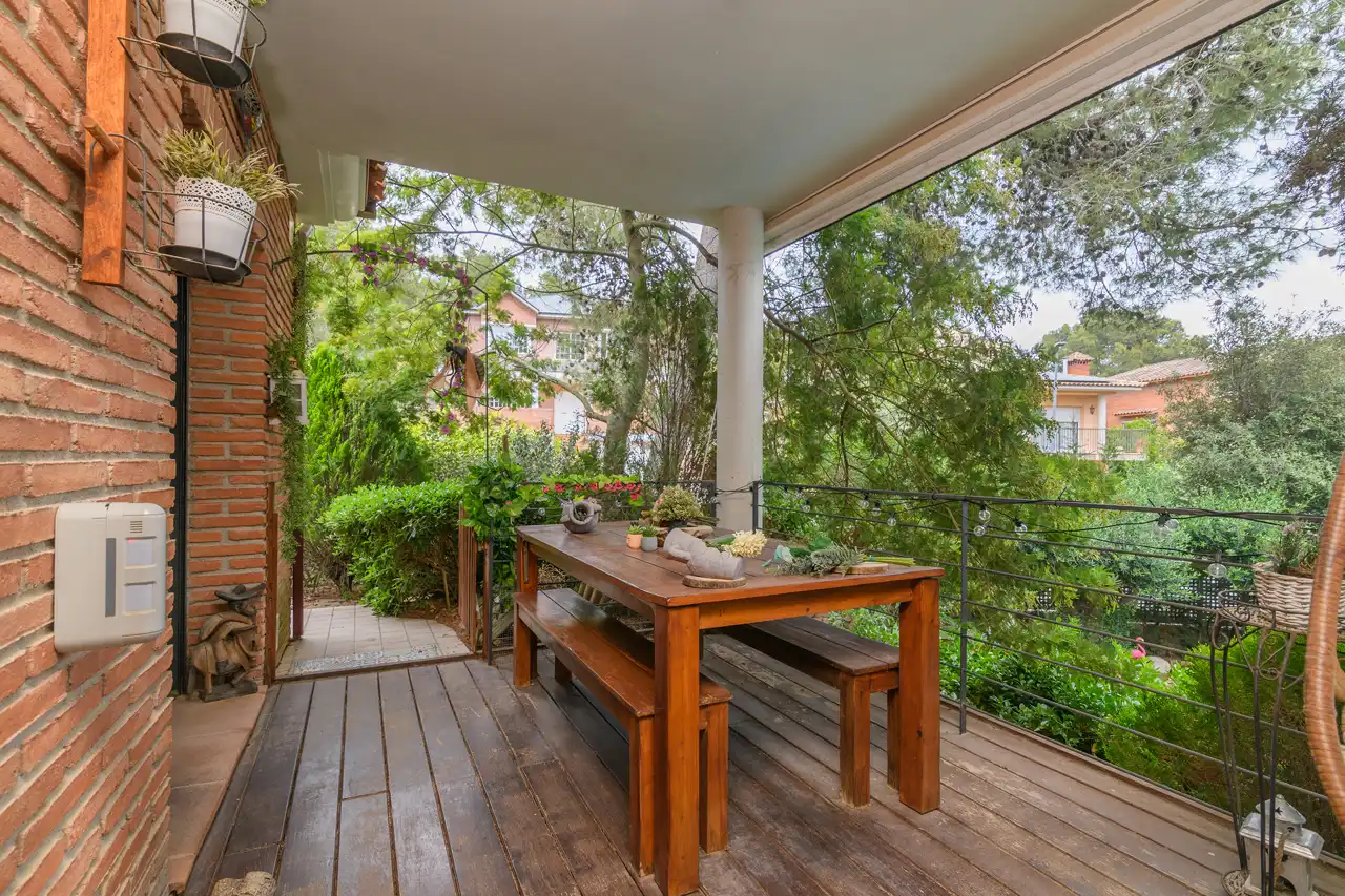 Terraza de Casa o chalet de alquiler en Begues con Aire acondicionado, Calefacción y Jardín privado