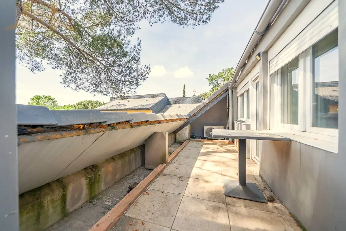Terrassa de Casa o xalet en venda en Collado Villalba amb Aire condicionat, Calefacció i Jardí privat