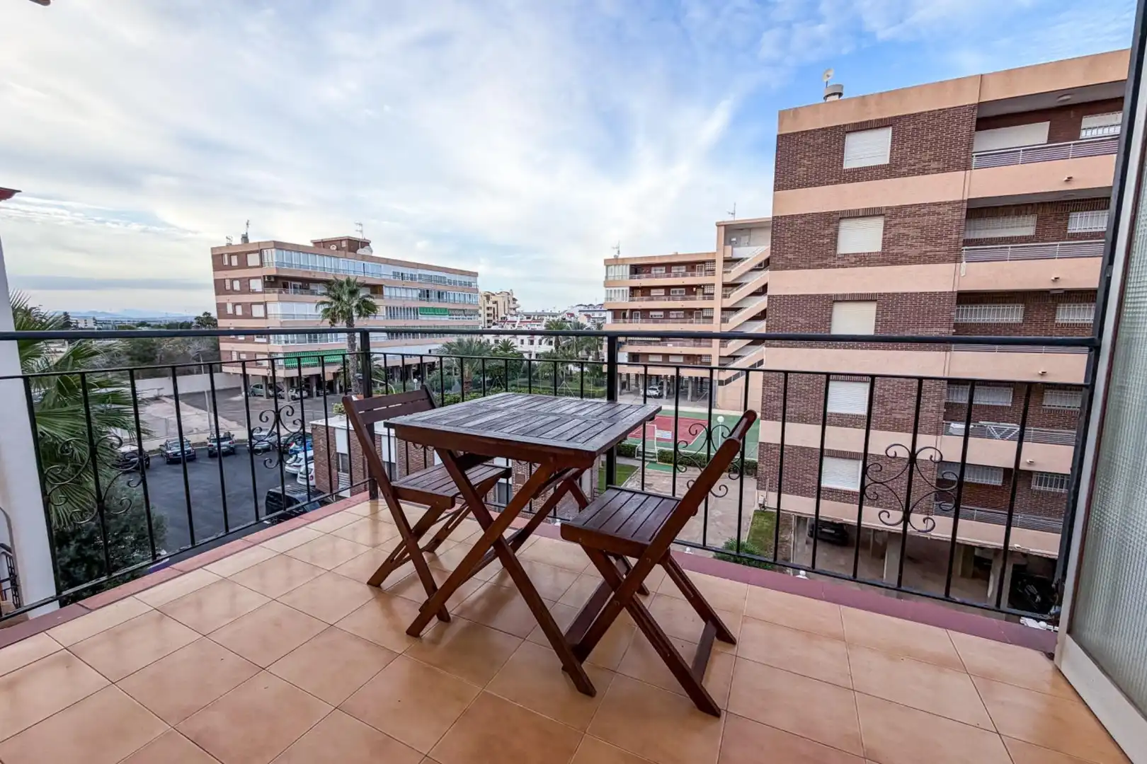 Terraza de Apartamento de alquiler en Playa del Acequión, Náufragos y Rocío del Mar