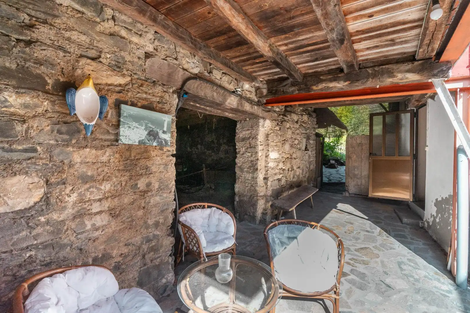 Terrassa de Casa o xalet en venda en Cangas del Narcea amb Calefacció, Jardí privat i Terrassa