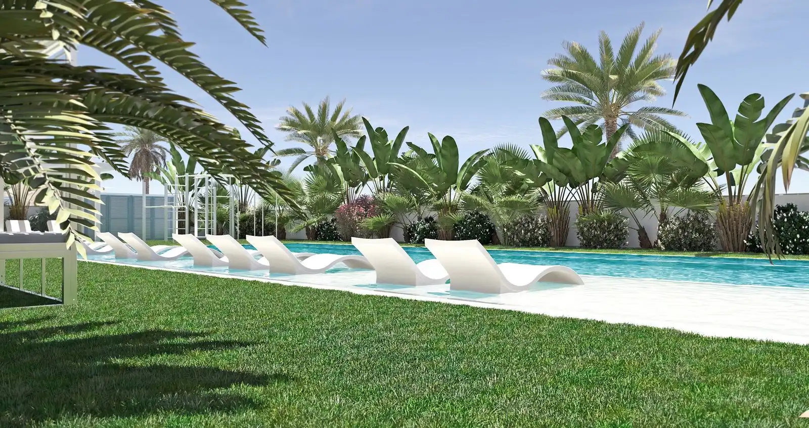 Piscina de Apartamento en venta en Pilar de la Horadada con Jardín privado, Terraza y Piscina comunitaria