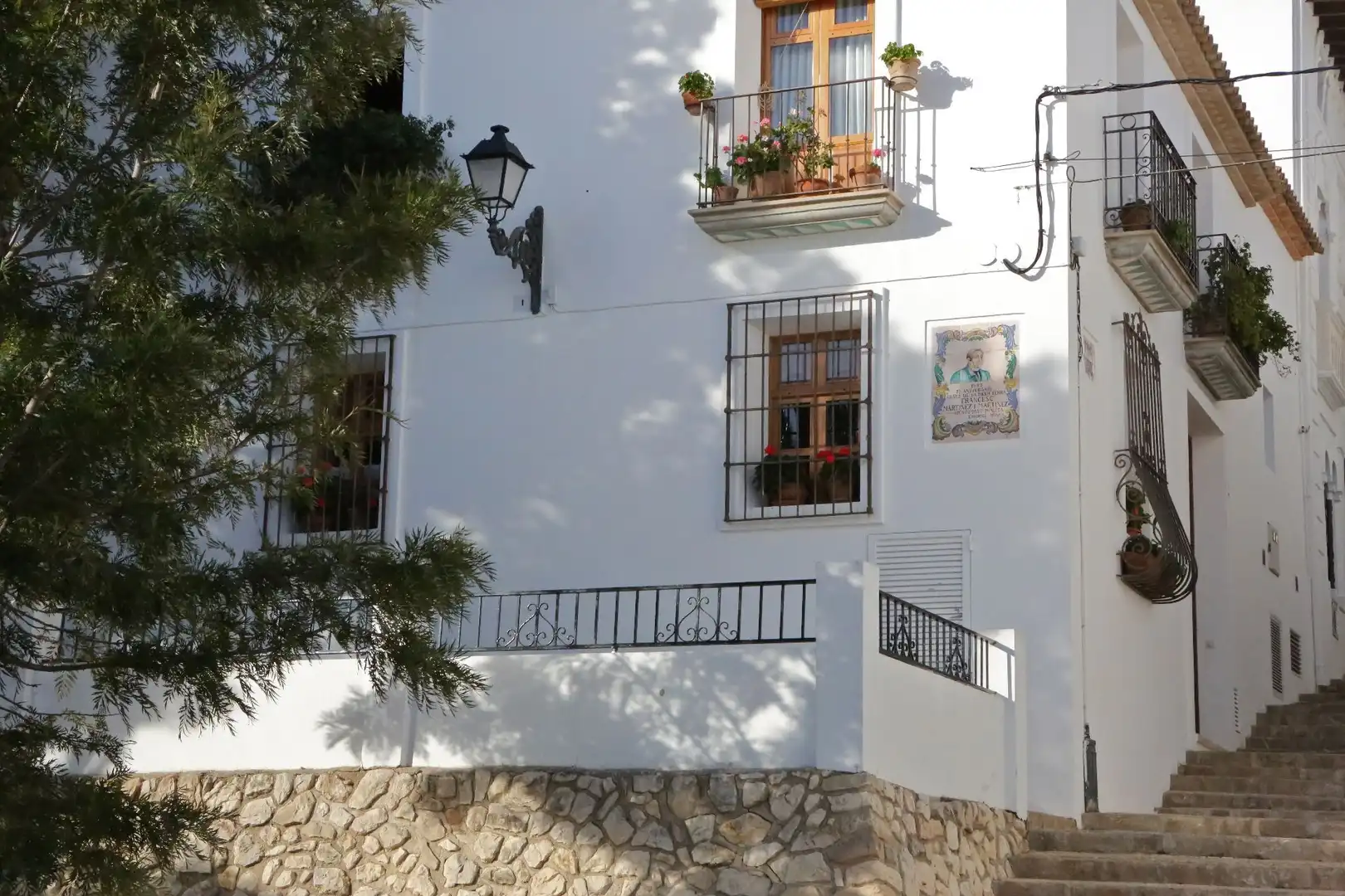 Außenansicht von Country house zum Verkauf in Altea mit Klimaanlage, Abstellraum und Schwimmbad