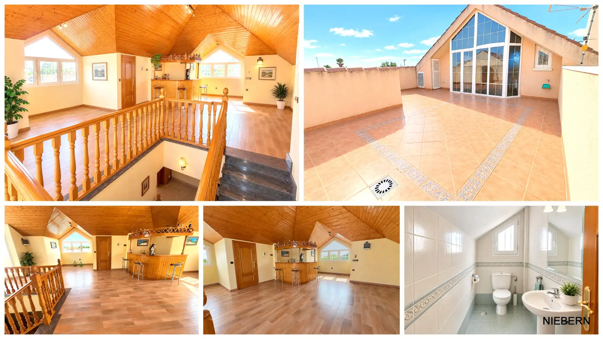 Vista exterior de Casa o chalet en venta en Cartagena con Aire acondicionado, Jardín privado y Terraza