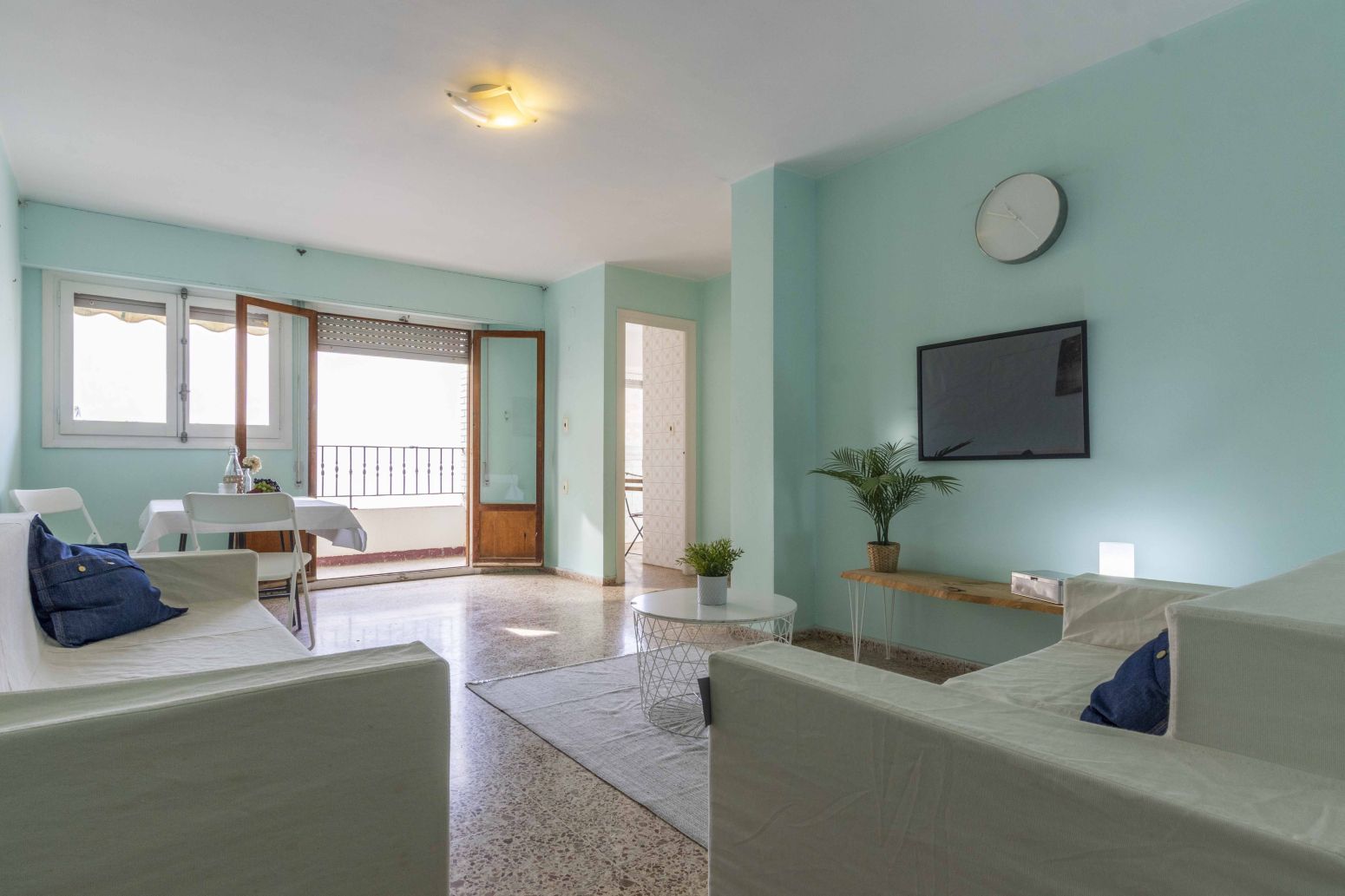 Sala de estar de Piso en venta en Sagunto / Sagunt con Balcón