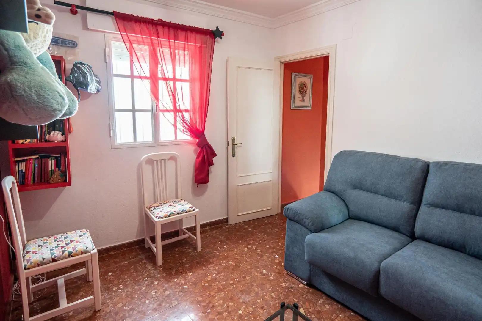 Sala de estar de Finca rústica en venta en Macharaviaya con Terraza