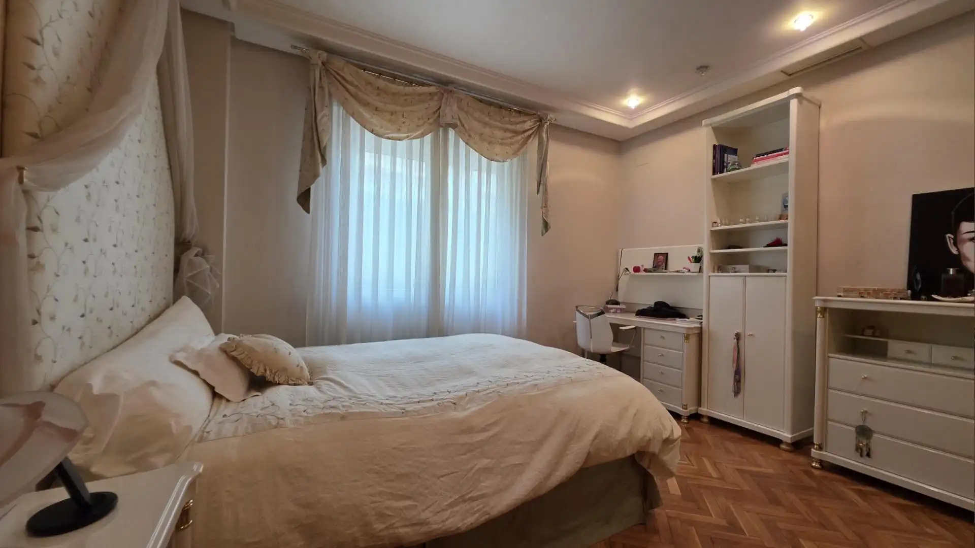 Bedroom of Houses for sale in Elche / Elx  with Air Conditioner, Private garden and Parquet flooring