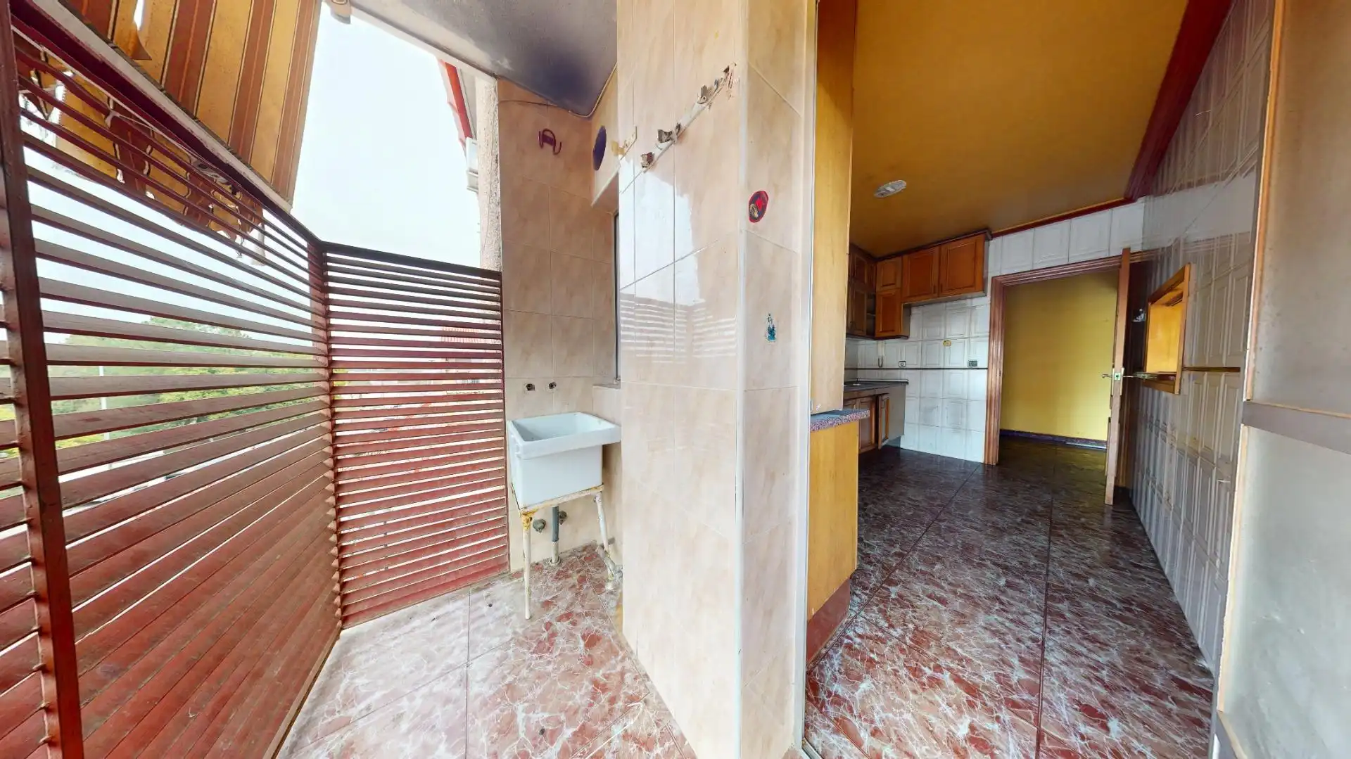 Cocina de Piso en venta en Murcia con Terraza y Balcón