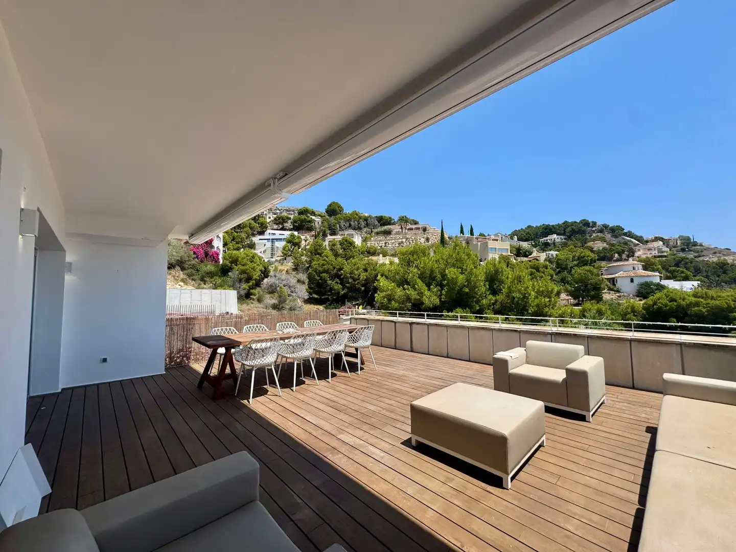 Terraza de Apartamento en venta en Altea con Amueblado y Piscina comunitaria