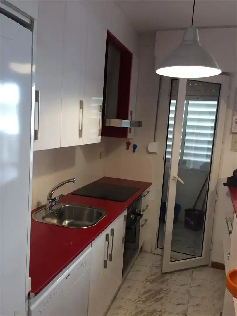 Kitchen of Flat for rent in La Manga del Mar Menor  with Private garden, Storage room and Swimming Pool
