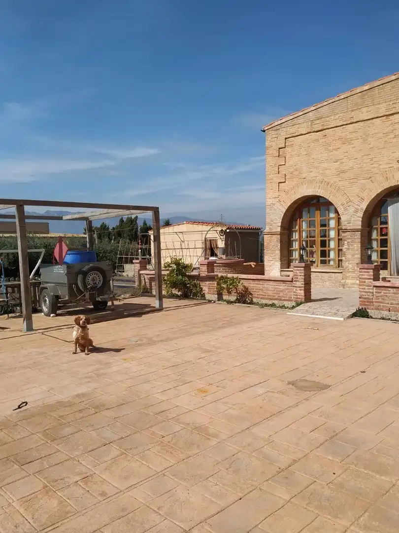 Vista exterior de Finca rústica en venda en La Ràpita amb Aire condicionat, Calefacció i Jardí privat