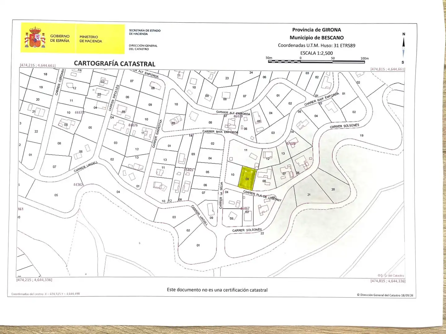Terreny residencial en venda a Carrer Pla de l'Estany 3, imagen 10