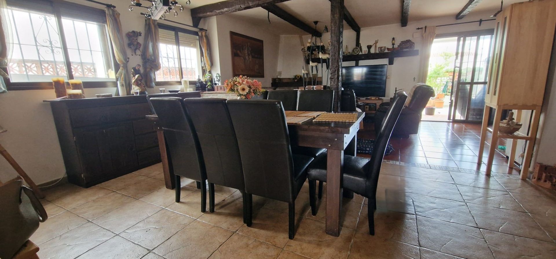 Dining room of Single-family semi-detached for sale in Manilva  with Terrace