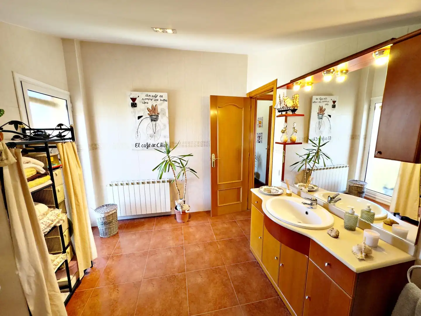 Bathroom of Houses for sale in Vallirana  with Heating, Private garden and Terrace