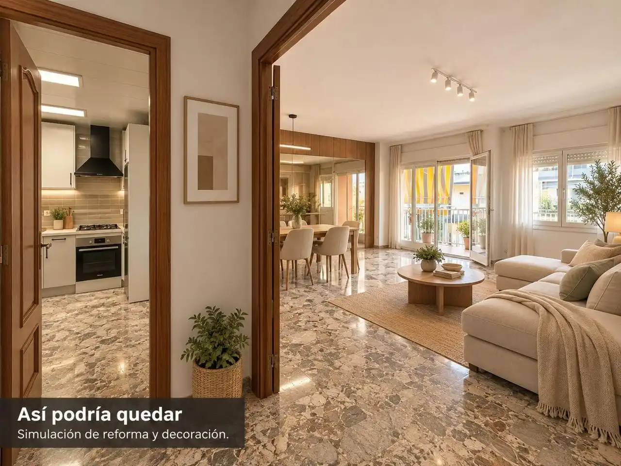 Sala de estar de Piso en venta en Centre