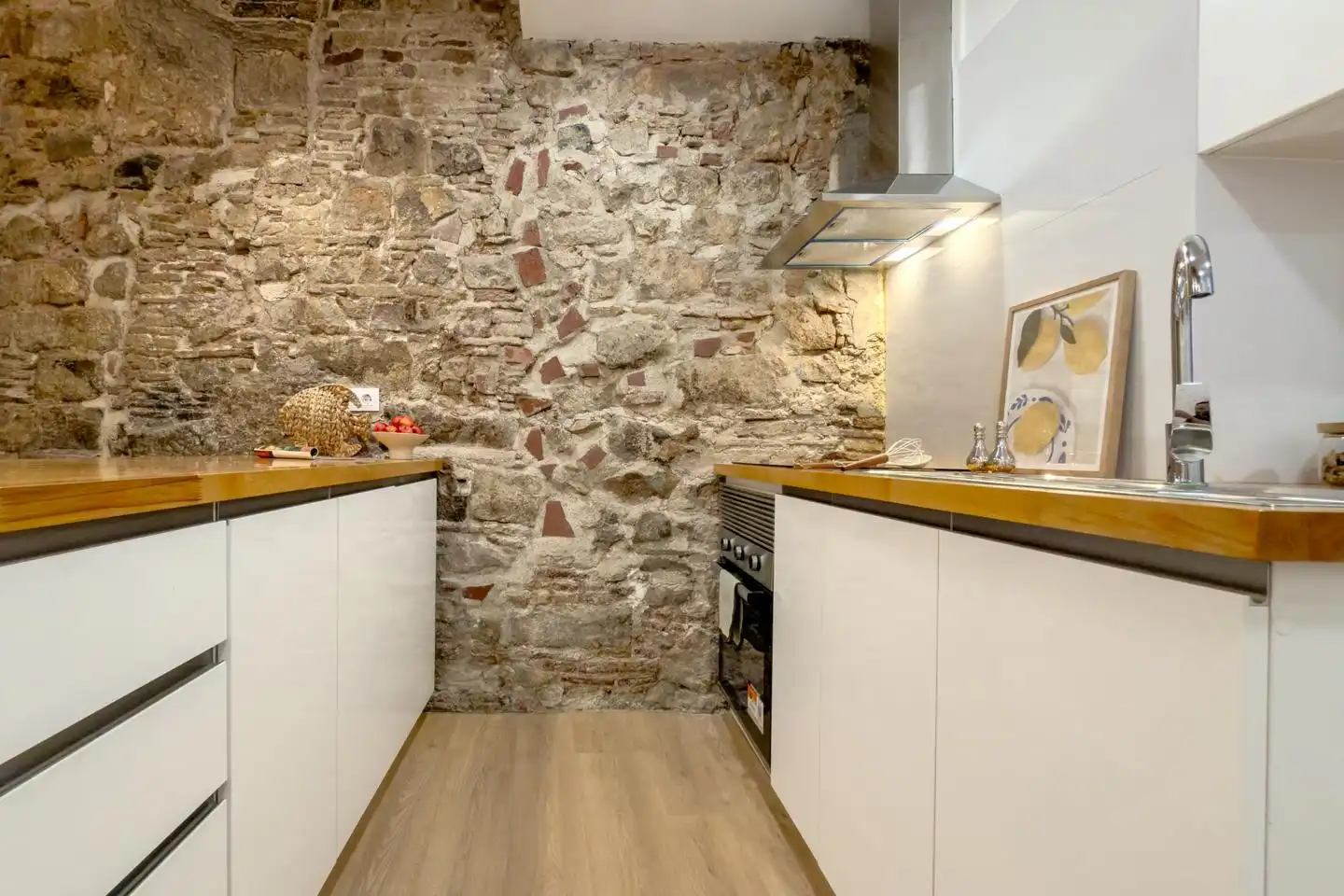 Cocina de Dúplex en venta en Barcelona con Aire acondicionado y Amueblado