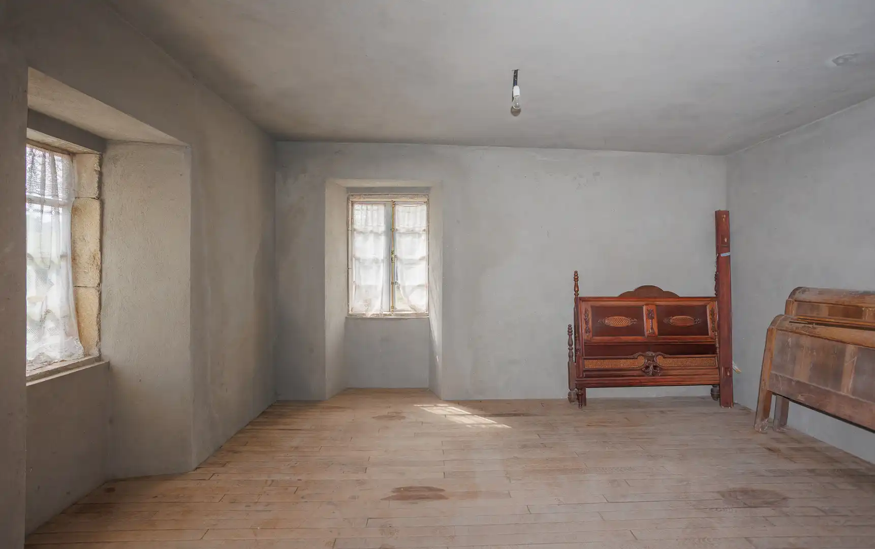 Sala de estar de Finca rústica en venta en Lugo
