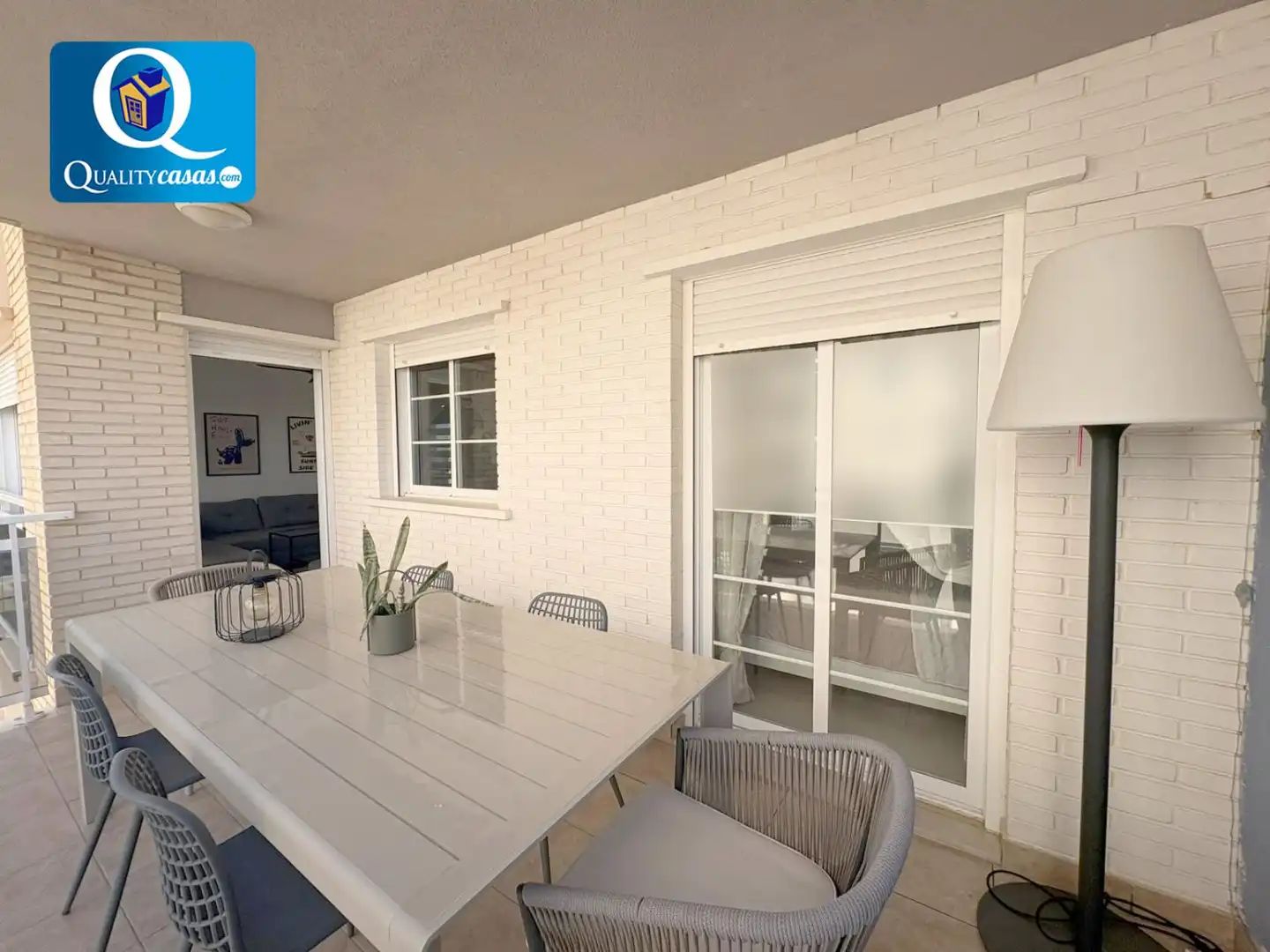 Terrasse von Wohnung zum Verkauf in Guardamar del Segura mit Klimaanlage, Heizung und Terrasse