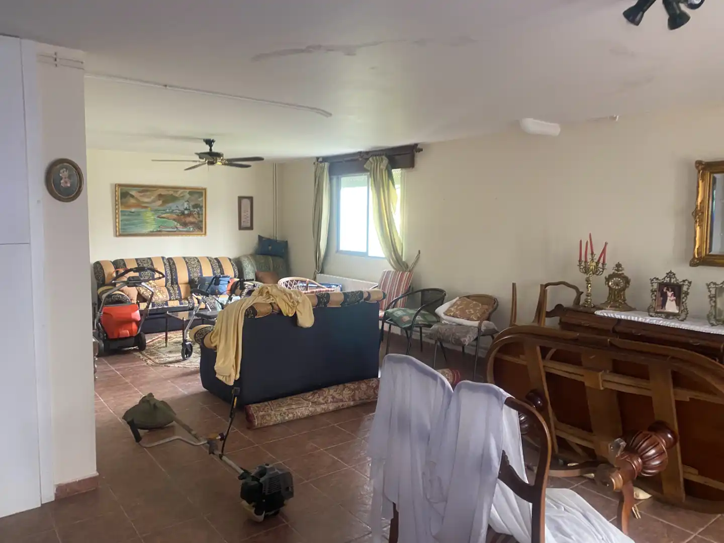 Living room of Houses for sale in Vedra  with Heating, Private garden and Furnished