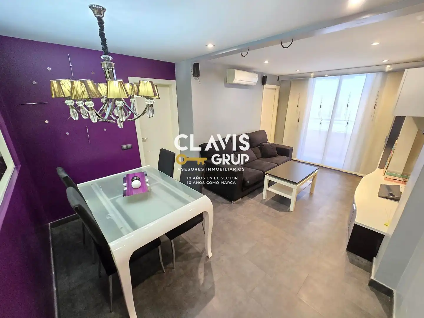Sala d'estar de Pis en venda en Barcelona amb Aire condicionat, Calefacció i Terrassa