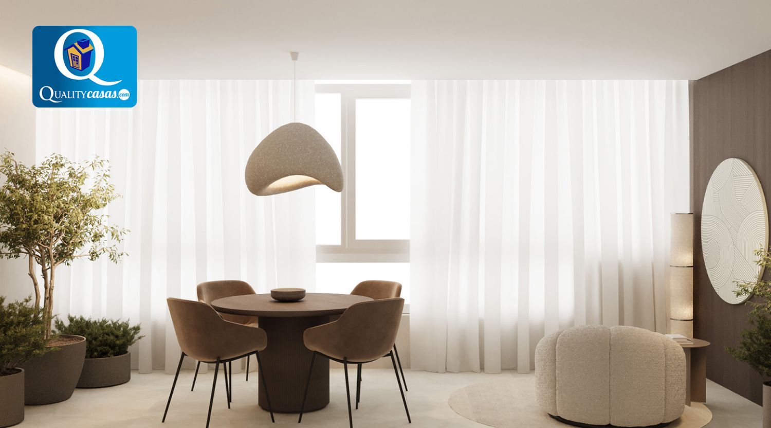 Menjador de Pis en venda en Alicante / Alacant amb Aire condicionat, Calefacció i Piscina comunitària