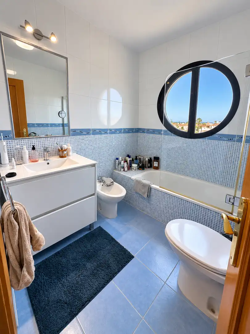Baño de Casa o chalet en venta en La Oliva con Terraza, Amueblado y Piscina comunitaria