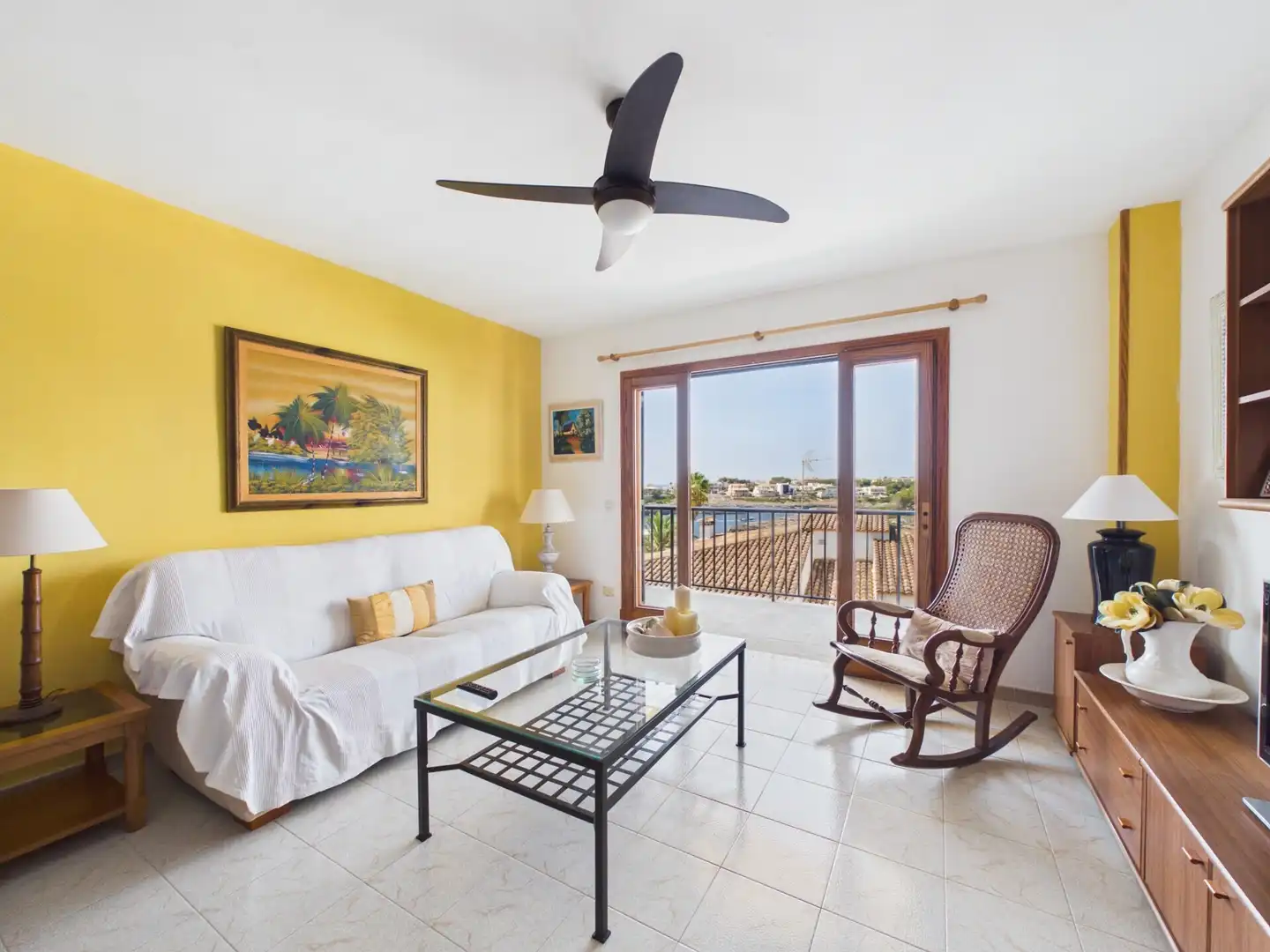 Sala de estar de Piso de alquiler en Felanitx con Terraza y Amueblado