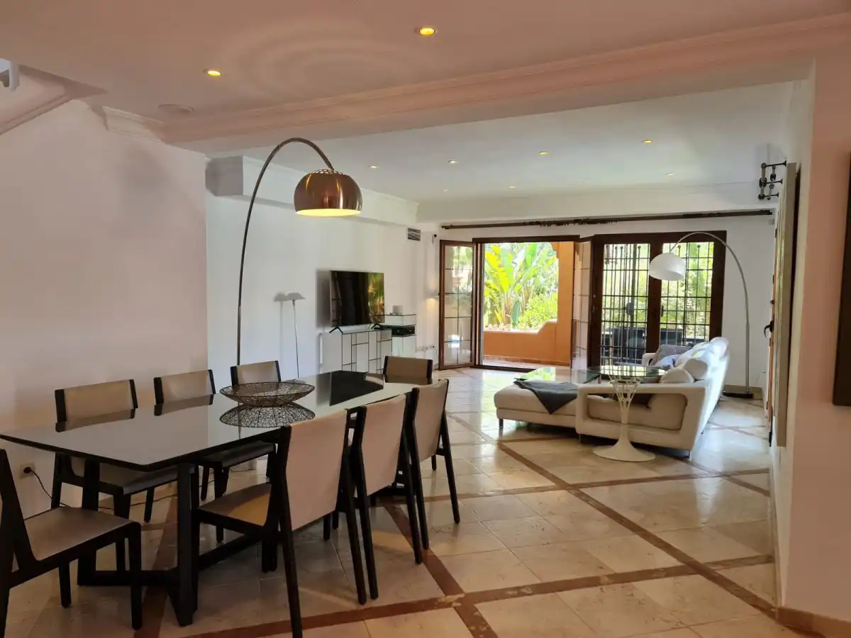 Dining room of Houses for rent in Estepona  with Private garden and Swimming Pool