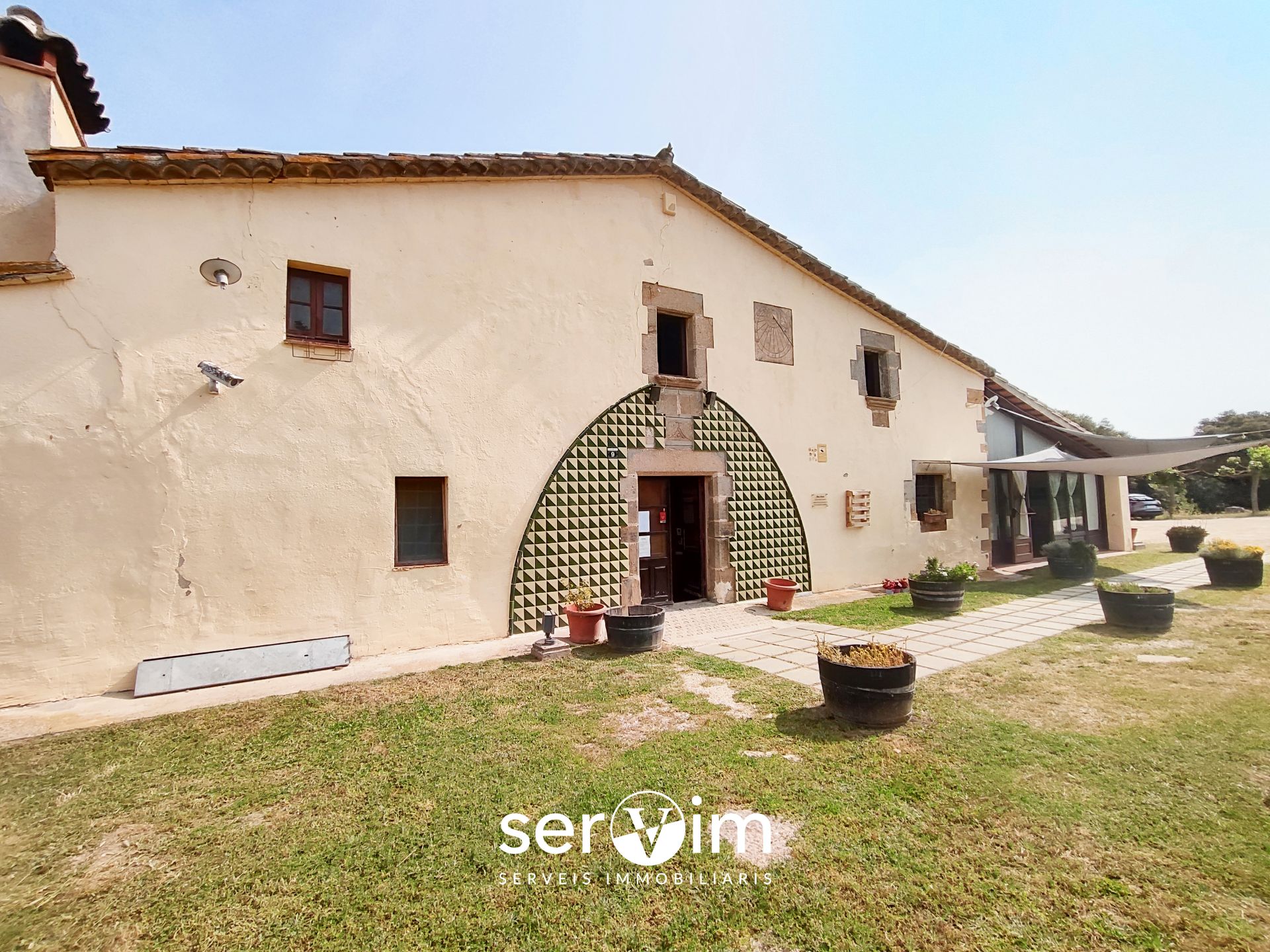 Außenansicht von Country house zum verkauf in Llagostera mit Klimaanlage, Heizung und Privatgarten