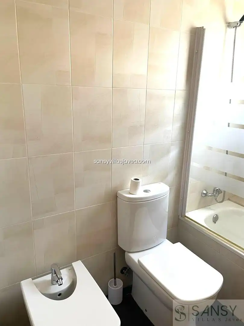 Baño de Apartamento en venta en Gata de Gorgos con Calefacción, Trastero y Amueblado
