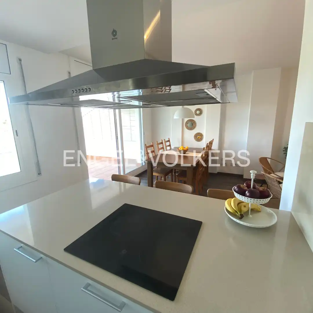 Küche von Wohnung zur Miete in Sitges mit Klimaanlage, Heizung und Terrasse