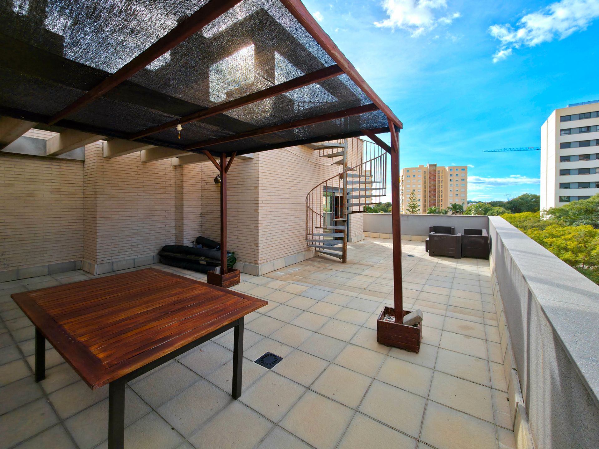 Terrasse von Dachboden zum verkauf in El Campello mit Klimaanlage, Heizung und Terrasse