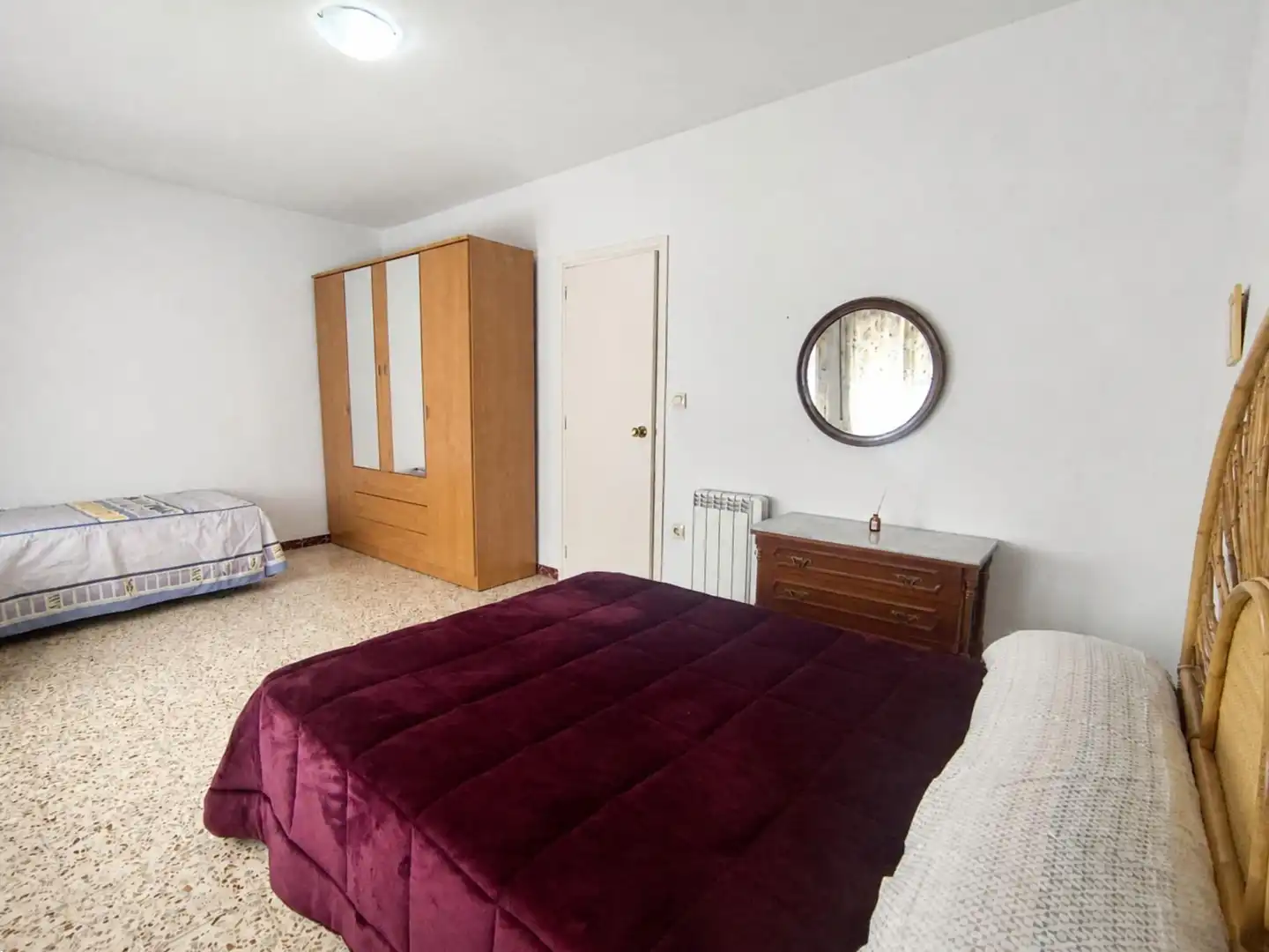 Schlafzimmer von Wohnung zur Miete in Malpartida de Plasencia mit Heizung, Terrasse und Möbliert