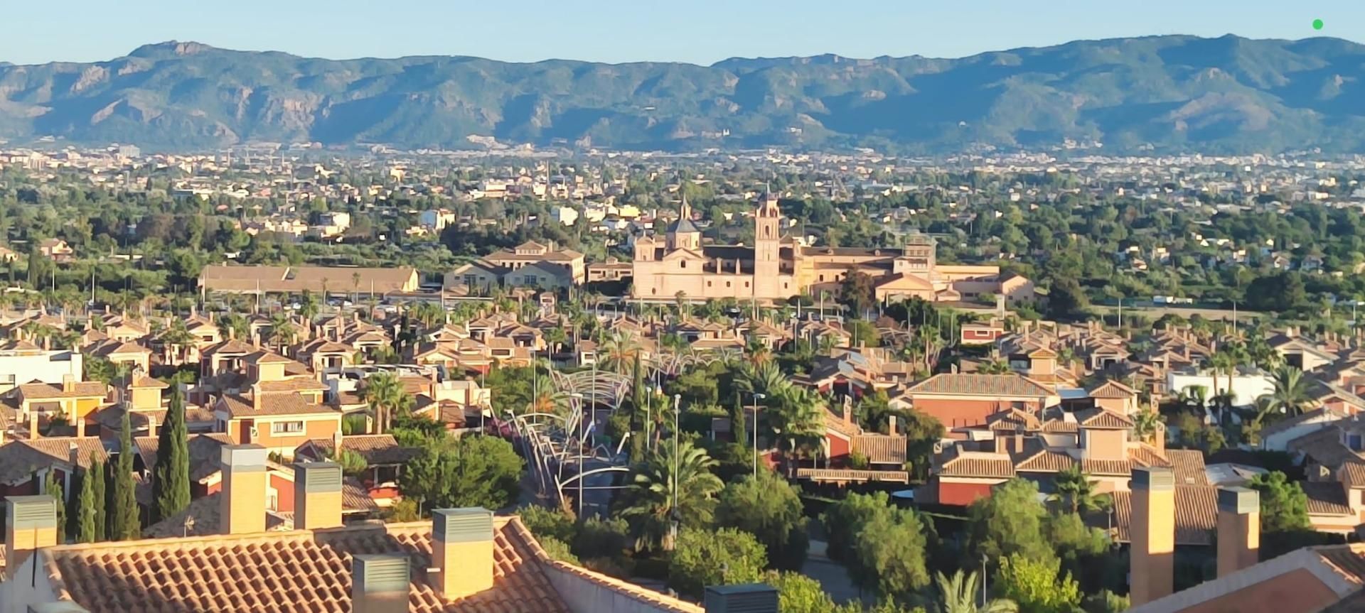 Vista exterior de Ático en venta en  Murcia Capital con Aire acondicionado, Terraza y Balcón
